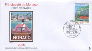 Monaco 2025 First Day Cover -Sport, Tennis - ROLEX MONTE-CARLO MASTERS MNH - Picture 1 of 1
