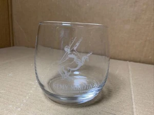 Remy Martin Cognac Etched Centaur Stemless Snifter Snifter Tumbler Glass Cup - Picture 1 of 10