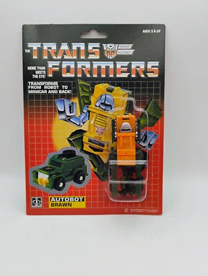Transformers G1 BRAWN Reissue Encore KO NIB - Image 1 of 2
