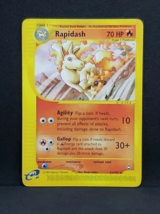 Rapidash LP Pokemon Aquapolis 31/147 Rare Fire 206 - Picture 1 of 2
