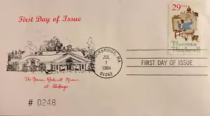 US First Day of Issue Normal Rockwell 29 cent Stamp July 1st 1994 - Picture 1 of 2