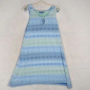 Apt 9. Women's Blue Swim Cover Gradient Dress Size S - Picture 1 of 6