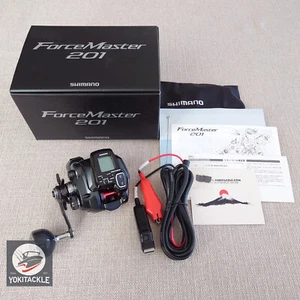 Shimano 21 Force Master 201 Electric Reel LEFT Hand Shipping from JAPAN - Picture 1 of 8