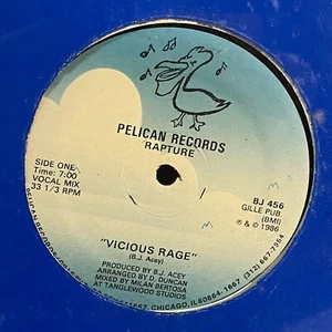 Rapture Vicious Rage SEALED PELICAN RARE private electro funk - Foto 1 di 1