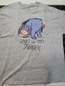 Vintage Disney Shirt Gr. XL grau Eeyore Winnie the Pooh Not in the Mood lustig - Bild 1 von 10