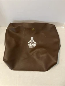 Cache poussière console marron d'origine Atari 5200 vintage 1983 UNIQUEMENT - lire description - Photo 1/19