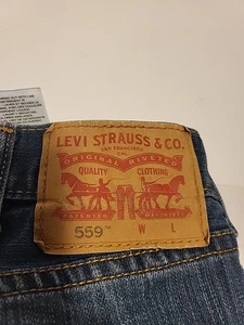 Levis Jeans Herren 38x36 Blau 559 Relaxed Straight Fit Medium Wash - Bild 1 von 18