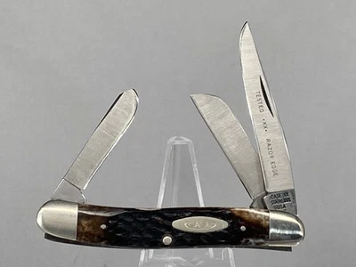 1978 CASE XX STAINLESS USA 6318HP SSP Bone Tested Razor Edge Stockman - Image 1 of 4