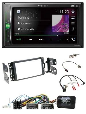 Pioneer 2DIN Lenkrad DAB USB Bluetooth Autoradio für Jeep Grand Cherokee 2011-20 - Bild 1 von 4