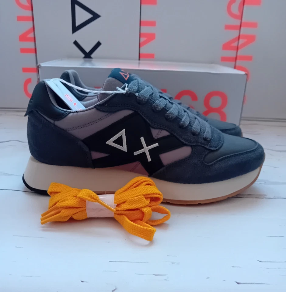 ✅️Sneaker uomo SUN68 tg 44 Mod JAKI  BICOLOR  - Immagine 1 di 4