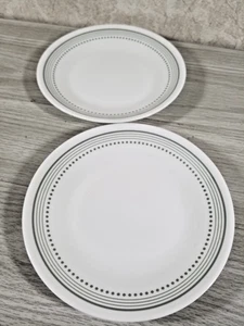 2 Piatti laterali Corelle Vitrelle Mystic Gray 6,75" pane dessert insalata - Foto 1 di 4
