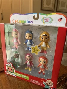 CoComelon - Family & Friends 3" Figure Shark Theme 6 pack-NIB - Picture 1 of 4