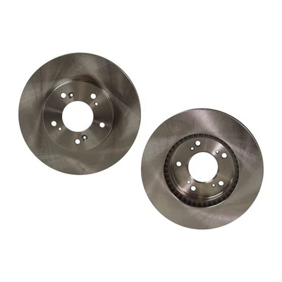 For Acura Legend 1991-1995 Brake Discs Front | Cast Iron | Natural | 2-Wheel Set - Image 1 of 4