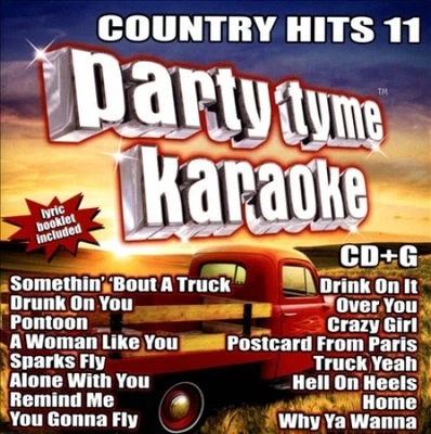 Party Tyme Karaoke: Country Hits, Vol. 11 by Karaoke [CD] - Image 1 of 2