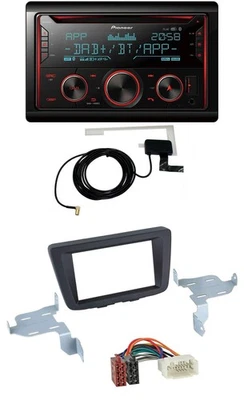 Pioneer 2DIN MP3 DAB USB CD Bluetooth Autoradio für Suzuki Baleno EW ab 2016 - Bild 1 von 4