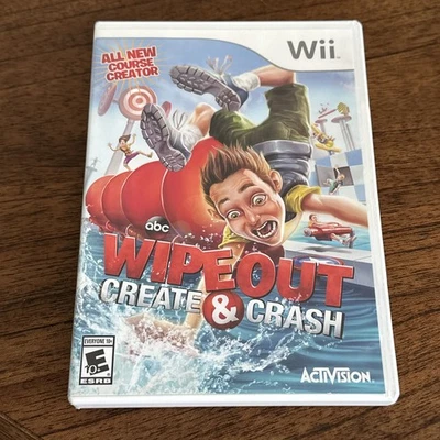 Wipeout: Create & Crash (Nintendo Wii, 2013) Clean/Tested - Image 1 of 4