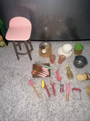Juego de accesorios isla de cocina Our Generation para muñecas de 18" Foto 1 de 3