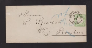 Postal stationery DR S3 strip from Berlin P.E.15 from 1872 used - Picture 1 of 1