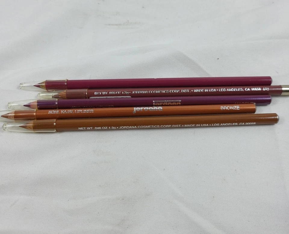 Mixed Lot Lip Liner Pencils Wine Mocha Frost Magenta Bronze Honey - Image 1 of 4