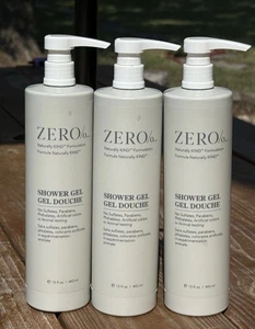 Zero % Body Wash Duschgel 3er Pack je 15 Unzen - Bild 1 von 1