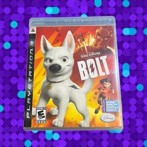 Disney Bolt (Playstation 3 PS3, 2008) Complete CIB Tested Clean Disc - Picture 1 of 3
