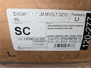 Gotham Lighting EV04 4" Down Light - Picture 1 of 2