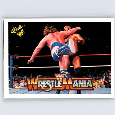 1990 Classic WWF The History of Wrestlemania Bad News Brown / Jim Duggan #85 - Image 1 of 2