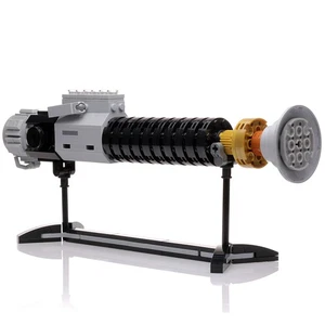 Obi-Wan Lightsaber w/ Stand made with LEGO parts - Picture 1 of 6