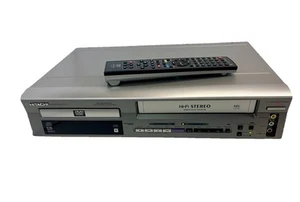 Hitachi DVD/VCR Combo DV-PF2U Hi-Fi VHS Player Recorder with Remote - Picture 1 of 4