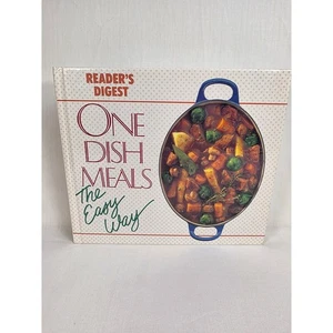 Readers Digest One Dish Meals The Easy Way Cookbook Recipes Hardcover VTG 1991 - Imagen 1 de 13