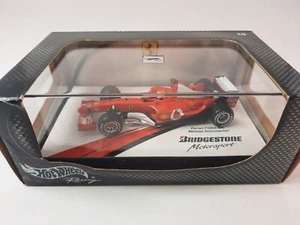 Hot Wheels Ferrari F2003-GA #1 Schumacher 2003 1/43 SUZUKA BRIDGESTONE B1018BR - Imagen 1 de 7
