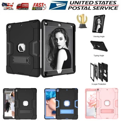 Funda rígida a prueba de golpes con soporte para Samsung Galaxy Tab A7 Tab A 8/10.1/10.5 Foto 1 de 4