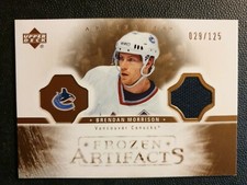 2005-06 UD Artifacts Frozen Artifacts FABM Brendan Morrison #029/125