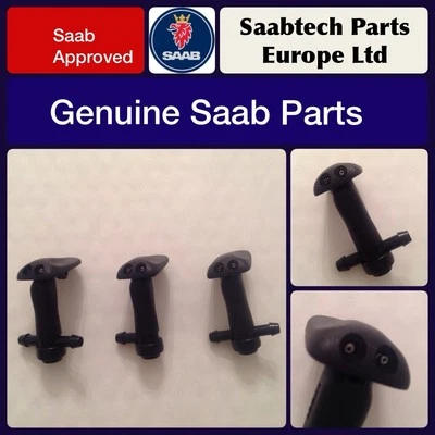 Set of Genuine  SAAB 9-3 2003-2010 Washer Nozzles new - 12778850 - 12778849 - Image 1 of 4