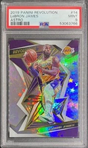 LeBron James 2019 Panini Revolution Astro #14 - Los Angeles Lakers - PSA 9 - Picture 1 of 2