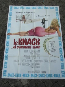 AFFICHE POSTER vintage CINEMA : LE KNACK ET COMMENT L AVOIR 1965 HOW TO GET IT - Picture 1 of 1
