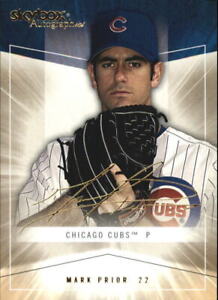 2005 SkyBox Autographics Insignia Chicago Cubs Baseball Card #12 Mark Prior /150