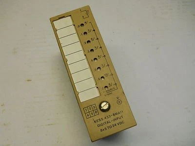 MÓDULO DE ENTRADA DIGITAL SIEMENS 6ES5-433-8MA11 SIMATIC S5 ESTADO USADO Foto 1 de 3