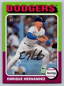 2024 Topps Heritage - Enrique Hernandez #475 - Picture 1 of 2