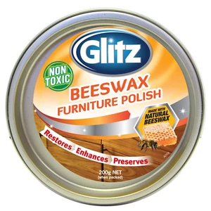 Glitz Natural Beeswax Furniture Polish Protect Enhance Preserve Long Lasting200g - Picture 1 of 2