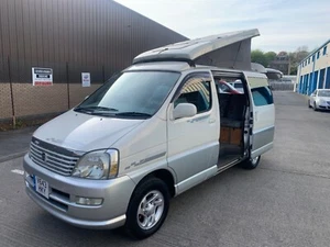 TOYOTA REGIUS 2.7 PETROL /LPG 2 BERTH POP TOP CAMPER VAN - Picture 1 of 17