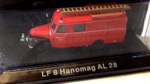 LF 8 HANOMAG AL 28 Red - Die Cast 1:72 - DeAgostini New in Blister Box - Picture 1 of 3