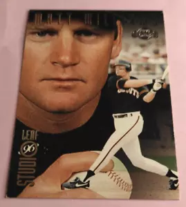 1996 Leaf Studio Baseball #71 Matt Williams San Francisco Giants - Picture 1 of 2