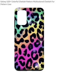 Samsung S20 + Colorful Cheetah - Picture 1 of 3