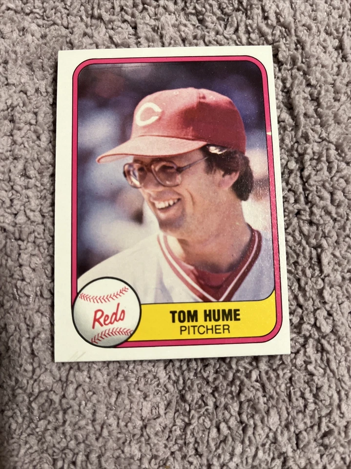 1981 Fleer #211 Tom Hume Cincinnati Reds - Image 1 of 1