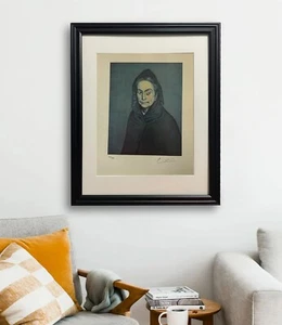 Pablo Picasso Hand-Signed Original Print With COA and +$3,500 USD Appraisal - Picture 1 of 13