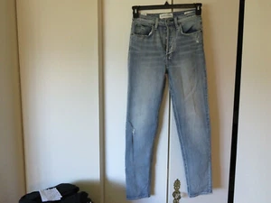 Womens Aritzia Denim Forum The Yoko High Rise Slim Jeans 26 EXC - Picture 1 of 12
