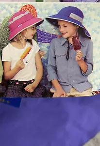 Cappello gioco bambini domenica pomeriggio ~ VIOLA ~ giovani 5+, UPF 50+ ~ cappello protezione solare - Foto 1 di 8