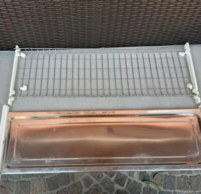 Mensola Ricambio Scolapiatti Per Pensile Con 1 Ripiano  E Vassoio 76 cm. - Immagine 1 di 4