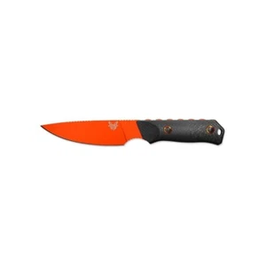 Benchmade 15600OR Raghorn Hunting Fixed Blade 4.64" PlainEdge Carbon Fiber Knife - Picture 1 of 10